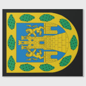 メキシコシティコートオブアームズ ラッピングペーパー (フラット)