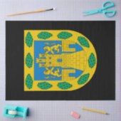 メキシコシティコートオブアームズ 薄葉紙 (クラフト)