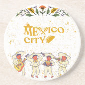 メキシコシティストーンコースター コースター (正面)