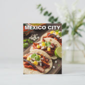 メキシコシティタコスアルパスター ポストカード (スタンド正面)