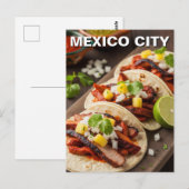 メキシコシティタコスアルパスター ポストカード (正面/裏面)