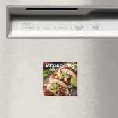 メキシコシティタコスアルパスター マグネット (インサイチュ (食洗機))