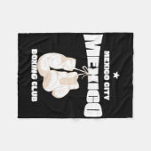 メキシコシティボクシングクラブメキシコ – ボクシング1 フリースブランケット (正面(横))