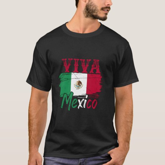 メキシコシティメキシコ国旗のギフト中南米メキシコ Tシャツ (正面)