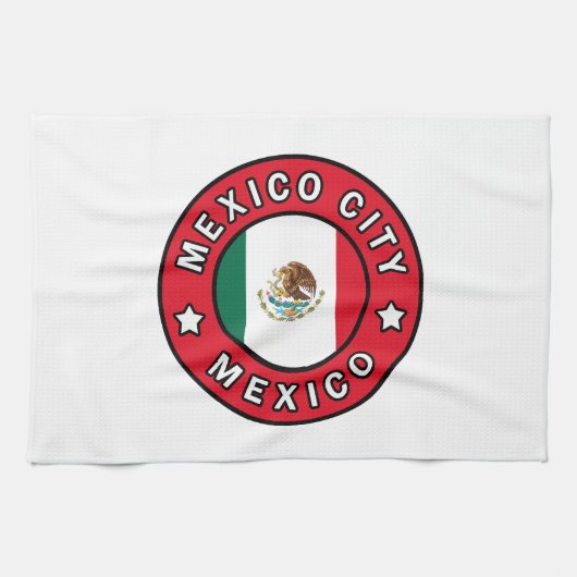 メキシコシティメキシコ キッチンタオル (横)