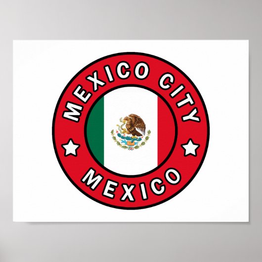 メキシコシティメキシコ ポスター (正面)