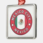 メキシコシティメキシコ メタルオーナメント (左)