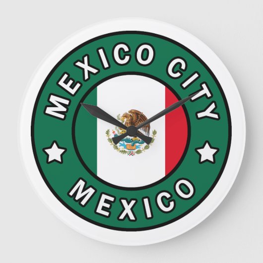 メキシコシティメキシコ ラージ壁時計 (正面)