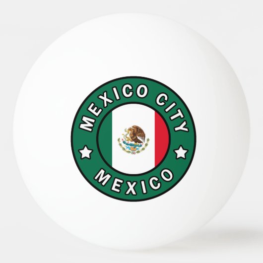 メキシコシティメキシコ 卓球ボール (正面)