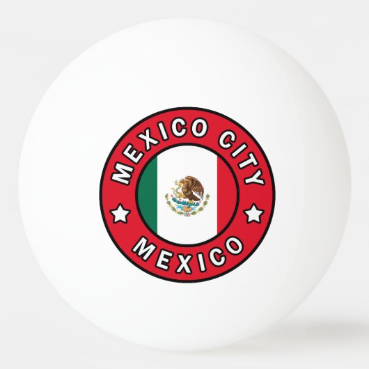 メキシコシティメキシコ 卓球ボール (正面)