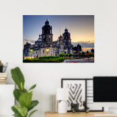 メキシコシティ大聖堂 ポスター (ホームオフィス)