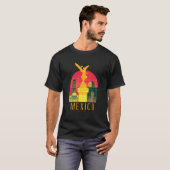 メキシコシティ独立天使の銅像のお土産 Tシャツ (正面フル)