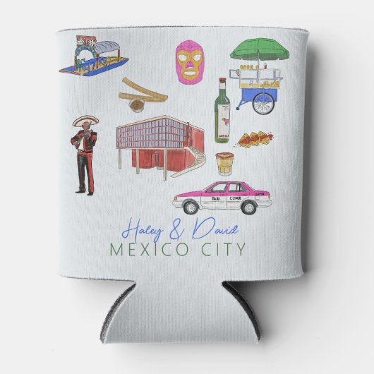 メキシコシティ結婚ズ 缶クーラー (正面)