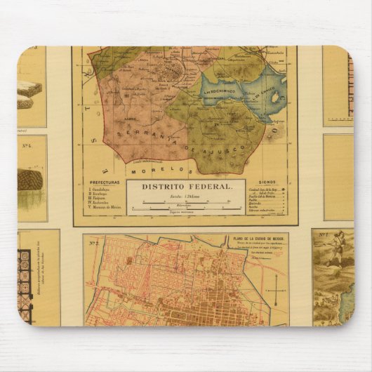 メキシコシティ2 マウスパッド (正面)