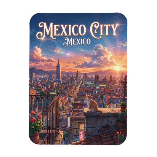 メキシコシティ マグネット (縦)