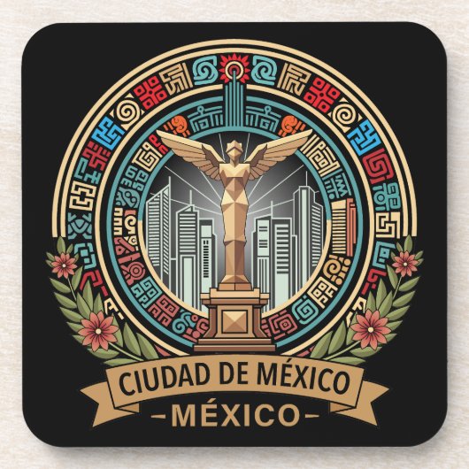 メキシコシティ メキシコ 中央アメリカ コースター (正面)