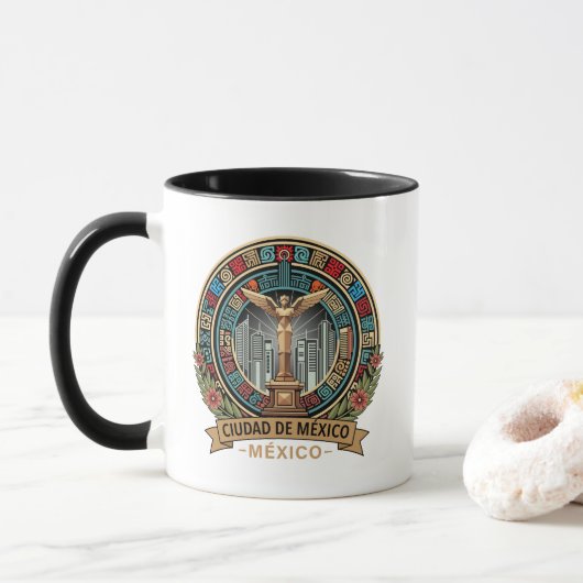 メキシコシティ メキシコ 中央アメリカ マグカップ (ドーナツ)