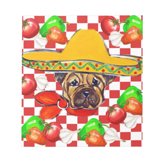 メキシコシャールペイ ノートパッド (正面)