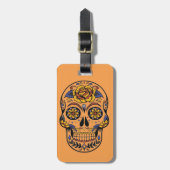 メキシコスカルの死の日 ラゲッジタグ (正面縦)