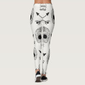 メキシコスカルの死の日 レギンス (裏面)