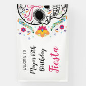 メキシコスカルフローラフェスタ誕生日 横断幕 (縦)