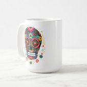 メキシコスカルマグ コーヒーマグカップ (正面左)