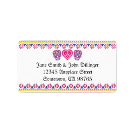 メキシコスカル差出人住所ラベル ラベル