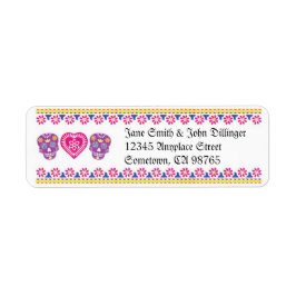 メキシコスカル差出人住所ラベル ラベル