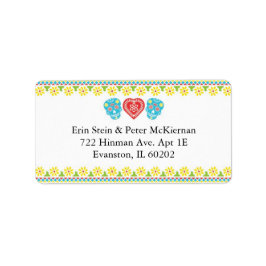 メキシコスカル差出人住所ラベル ラベル