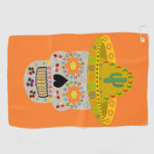 メキシコスカル ゴルフタオル (横)