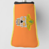 メキシコスカル ゴルフヘッドカバー (回転90)