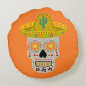 メキシコスカル ラウンドクッション (裏面)