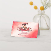 メキシコスタイルキンセアニラパーソナライズされた プレイスカード (裏面)