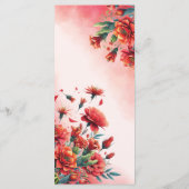 メキシコスタイルキンセアニラレッド メニュー (裏面)