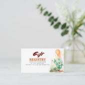 メキシコスタイルギフト登録証 名刺 (スタンド正面)