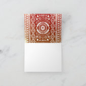 メキシコスタイルフィエスタ感謝していパーティー 招待状 (内部)