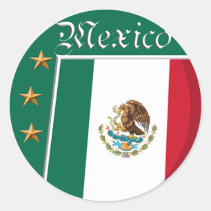 メキシコステッカー ラウンドシール