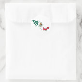 メキシコステッカー ラウンドシール (バッグ)