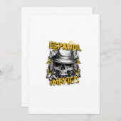 メキシコスペイン 招待状 (正面/裏面)