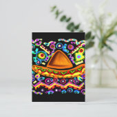 メキシコソンブレロ ポストカード (スタンド正面)