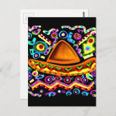 メキシコソンブレロ ポストカード (正面/裏面)