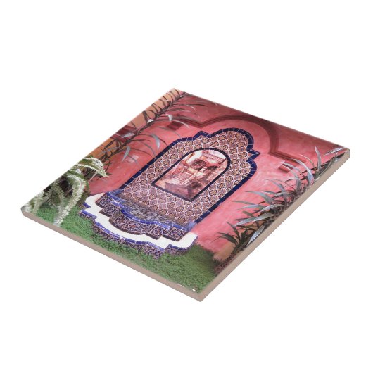 メキシコタイルの噴水 タイル (側面)