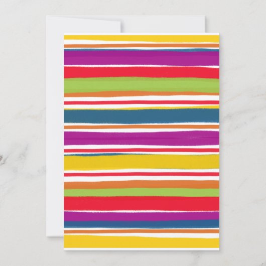 メキシコタコスのTwosdayの誕生日の招待状 招待状 (裏面)