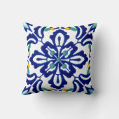 メキシコタラベラテラコッタタイルデザインNo. 10 クッション (裏面)