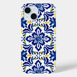 メキシコタラベラテラコッタタイルデザインNo. 10 iPhone 15ケース