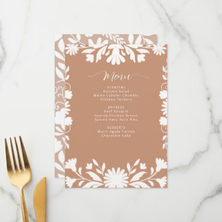 メキシコタラベラボホバロブライダルシャワー メニュー