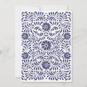 メキシコタラベラ結婚式招待状 案内状 (裏面)