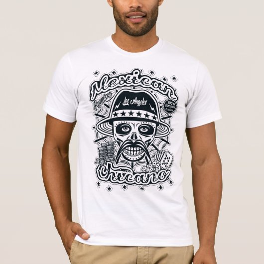 メキシコチカーノBWラミレス Tシャツ (正面)