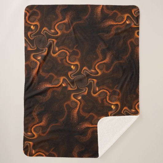 メキシコチョコ シェルパブランケット (正面)