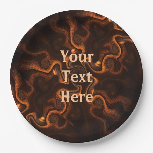 メキシコチョコ ペーパープレート (正面)